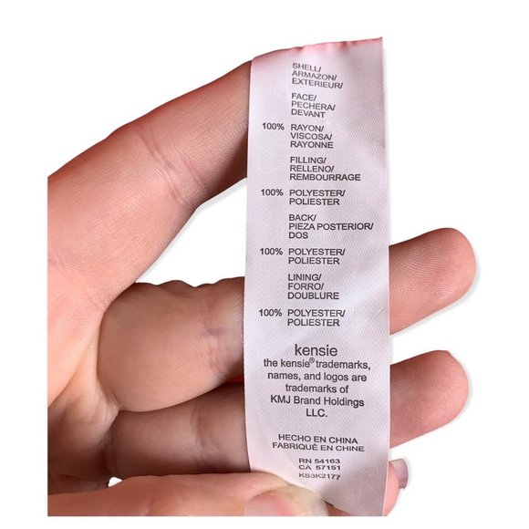 Kensie Textured Single Button Blazer, Small - Picture 6 of 9